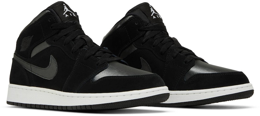 Air jordan 1 mid 2025 se black anthracite white