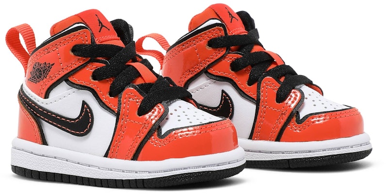 Toddler Air Jordan 1 Mid SE Turf Orange BQ6933 802 BQ6933 802