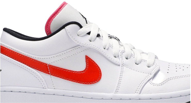 Air Jordan 1 Low Multi Color Swoosh CW7009 100 CW7009 100