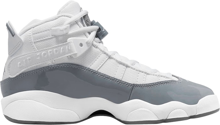 (Grade School) Air Jordan 6 Rings 'White Cool Grey' 323419-121 Buy (Grade School) Air Jordan 6 Rings 'White Cool Grey' 323419-121