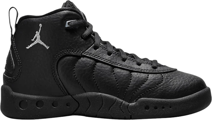 Preschool Air Jordan Jumpman Pro Black Metallic Silver DQ8434