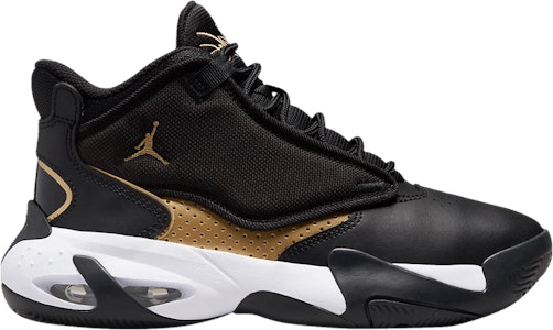 (大童款) Air Jordan Max Aura 4 '黑色金屬金' DQ8404-071 Buy (大童款) Air Jordan Max Aura 4 '黑色金屬金' DQ8404-071