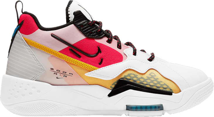 Red and white and 2025 gold jordans
