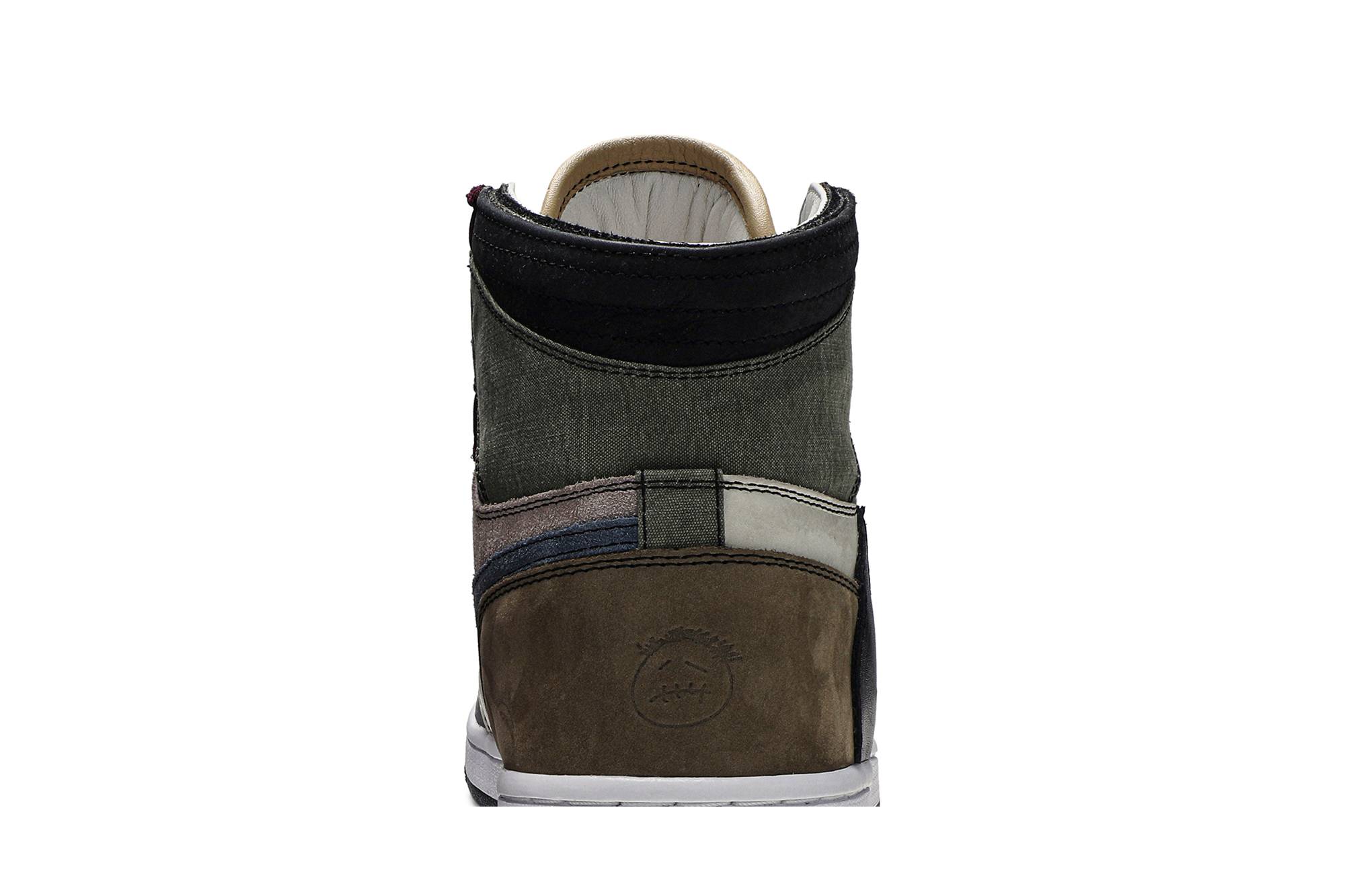 travis scott earth tone scrap leather