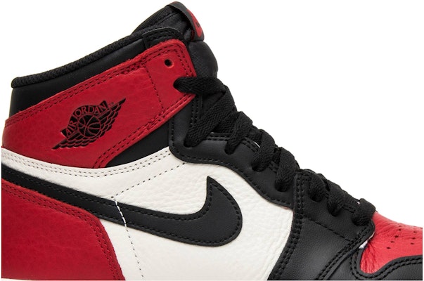 Air jordan 1 hot sale bg bred toe