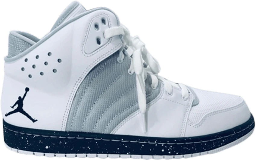 Air Jordan 1 Flight 4 Premium White Silver 838818 100 838818