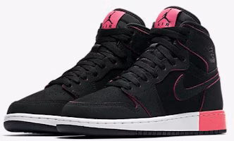 (Grade School) Air Jordan 1 Retro High GG 'Black Hyper Pink' 332148-024 (Grade School) Air Jordan 1 Retro High GG 'Black Hyper Pink' 332148-024