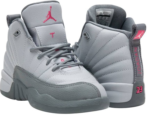 (PS) Air Jordan 12 Retro 'Gris Lobo y Rosa Intenso' 510816-029 Order (PS) Air Jordan 12 Retro 'Gris Lobo y Rosa Intenso' 510816-029