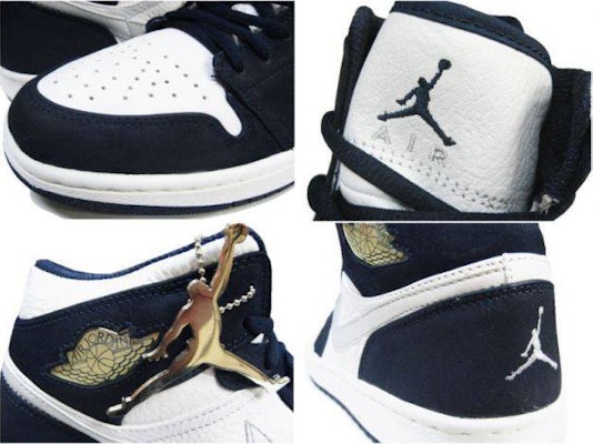 Air Jordan 1 復刻 + '午夜藍' 136065-101 Lookbook Air Jordan 1 復刻 + '午夜藍' 136065-101