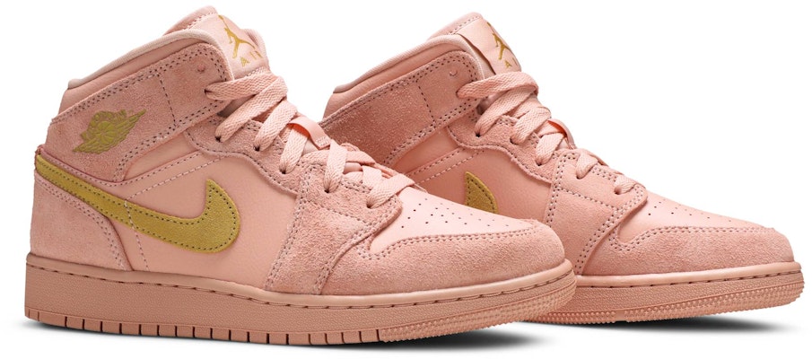 Air jordan 1 mid 2025 coral stardust