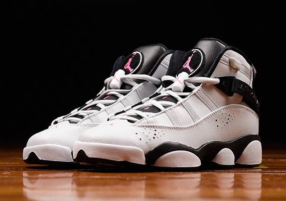Jordan 6 rings pink and white hotsell