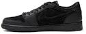 Air Jordan 1 Retro Low OG Premium 'Hitam Triple' 919701-010