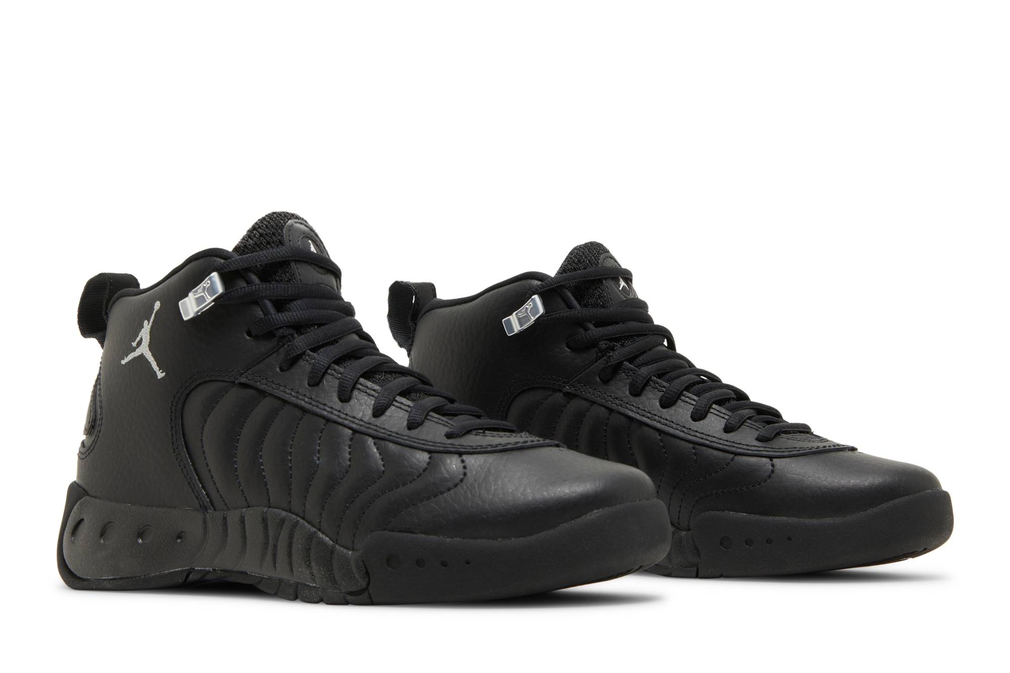 mens air jordan jumpman pro black metallic