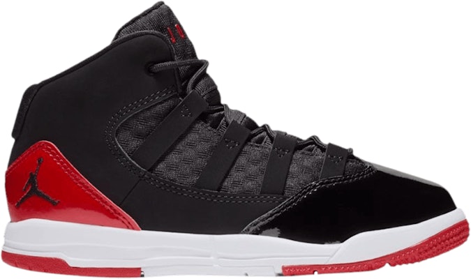 Buy Preschool Air Jordan Max Aura Black Gym Red AQ9216 006 Novelship