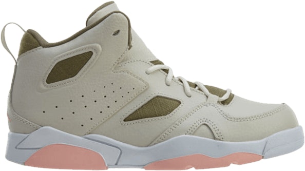 Preschool Air Jordan Flight Club 91 Light Orewood 555332 101