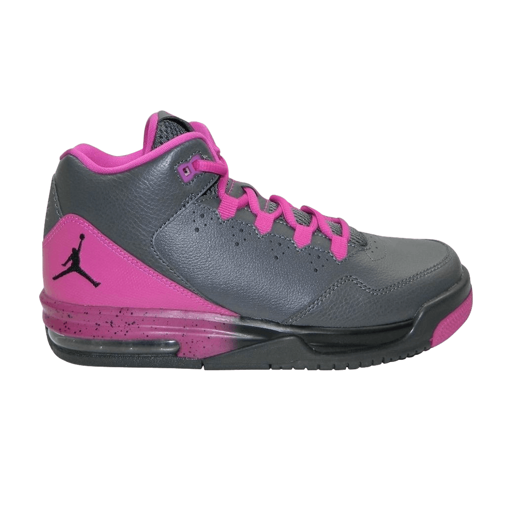 (Grade School) Air Jordan Flight Origin 2 GG 'Grey Fuchsia' 718075‑006 ...