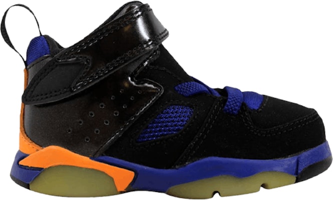 Toddler Air Jordan Flight Club 91 Citrus Royal Blue 555330 046