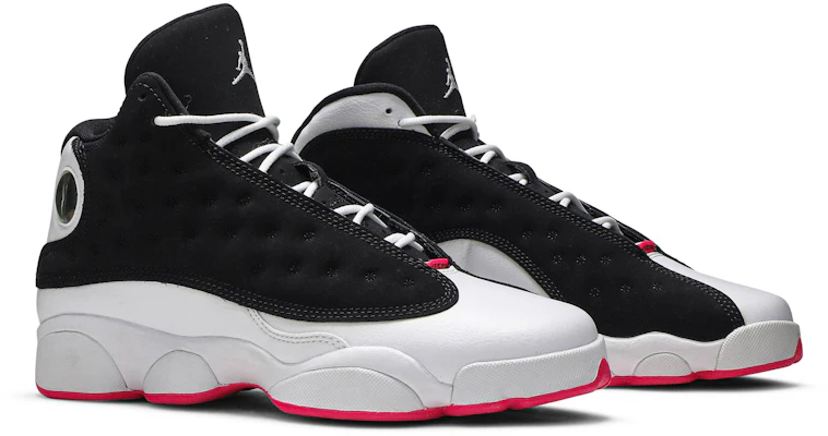 Pink and black jordans 13 hot sale