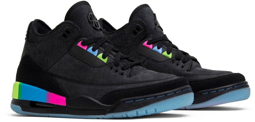 Grade School Air Jordan 3 Retro SE Quai 54 AT9194 001 AT9194