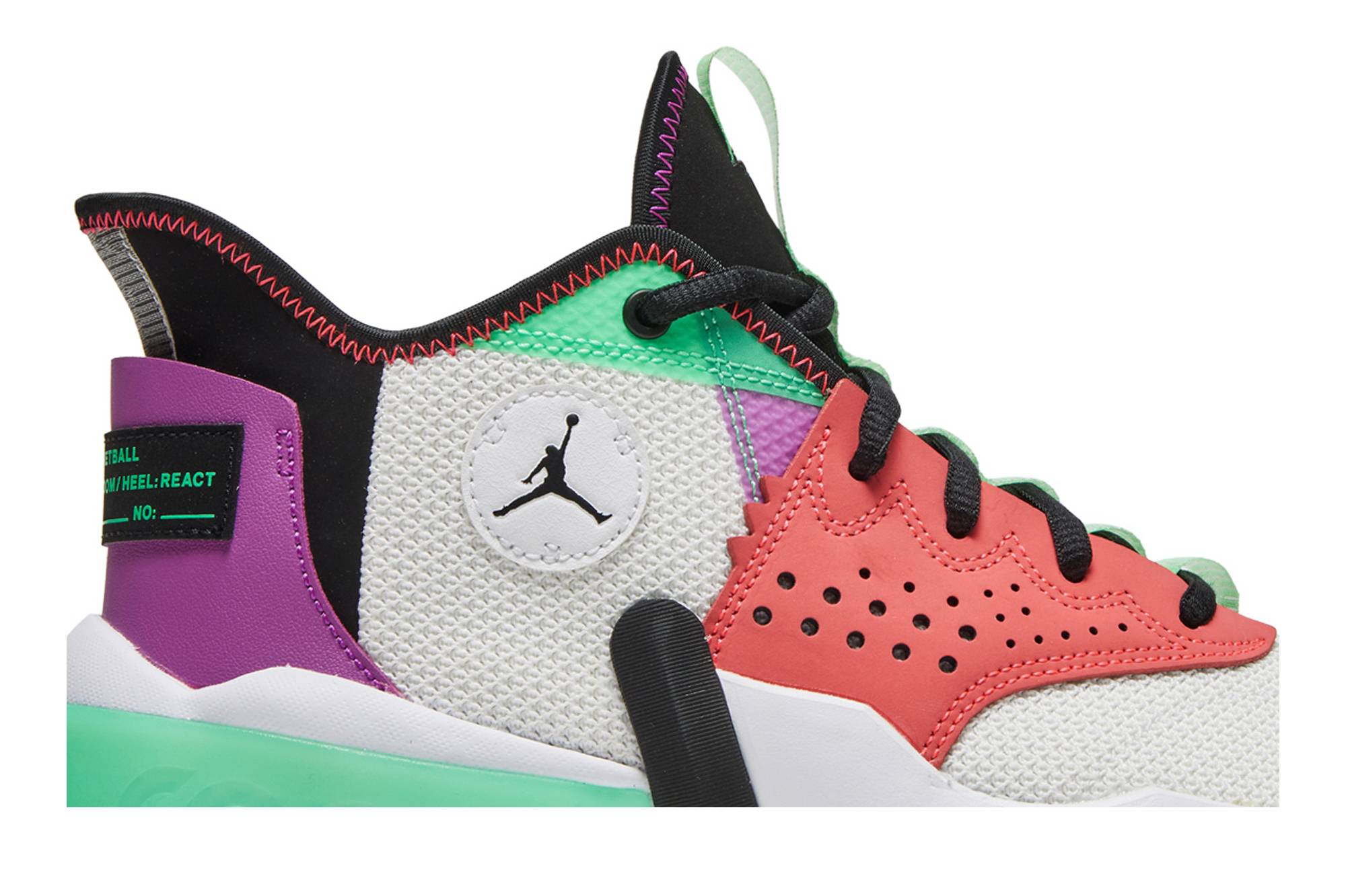 Order Air Jordan React Elevation '白色紫红' CK6618-101