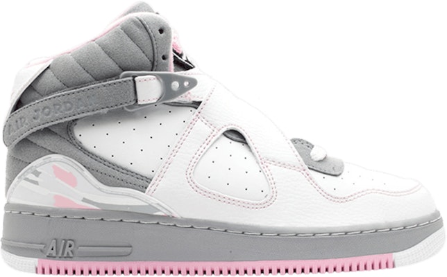 Grade School Air Jordan Fusion 8 Perfect Pink 385067 103