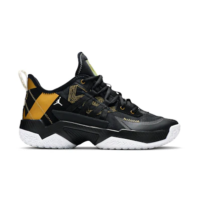 Jordan One Take 2 'Black Metallic Gold'