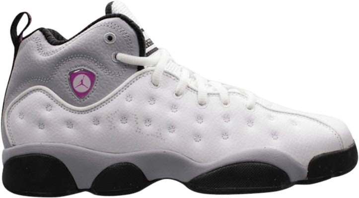 Grade School Air Jordan Jumpman Team 2 White Grey 820276 108