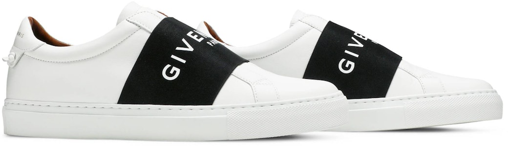 (W) 纪梵希城市街头标志白黑色织带鞋 BE0005E0DD-116 Cheap (W) 纪梵希城市街头标志白黑色织带鞋 BE0005E0DD-116