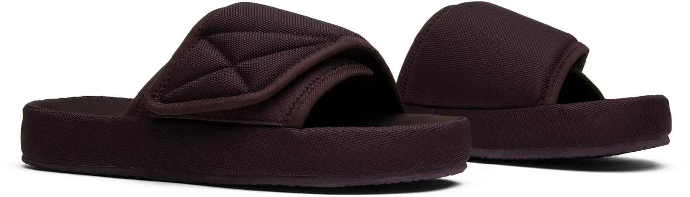 Selipar Nylon Yeezy Musim 6 'Oxblood' YZ6MF6004-217 1