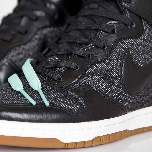 nike dunk sky hi essential black