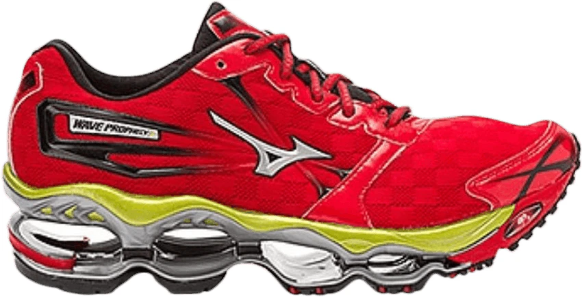 Mizuno wave on sale prophecy 4 red