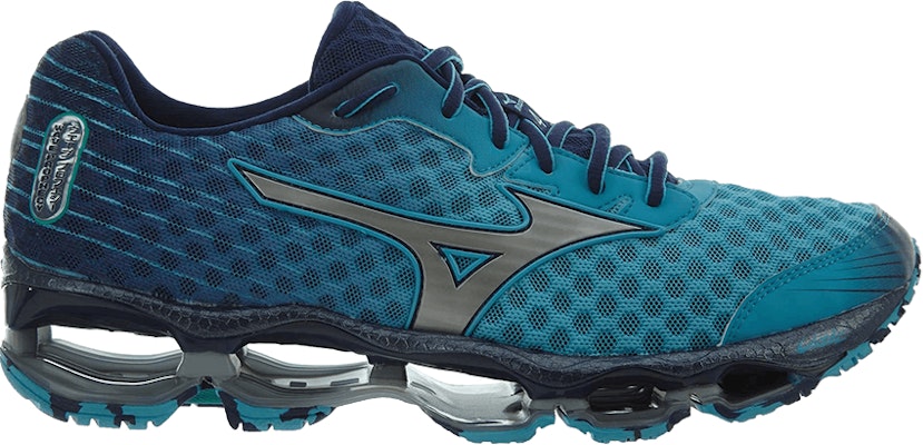 Women Mizuno Wave Prophecy 4 Blue Atoll 410651 5Z73 410651