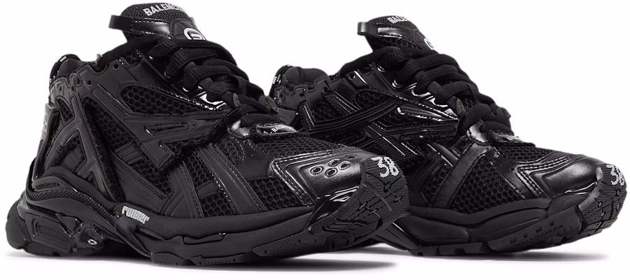 All black balenciaga runners womens clearance