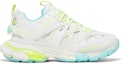Buy (W) 발렌시아가 트랙 스니커즈 '화이트 네온 옐로우' 542436-W3AC6-9704