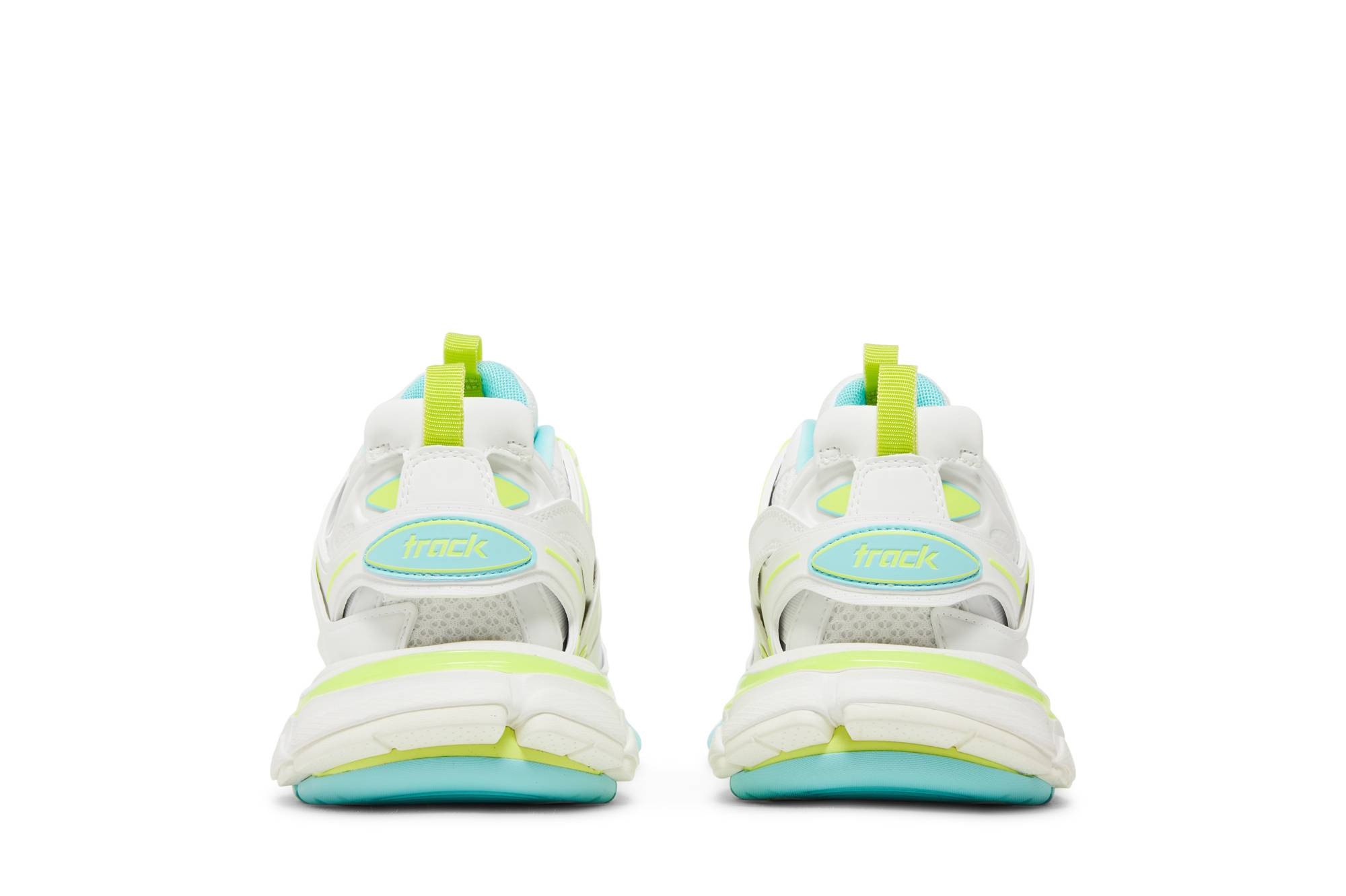 Details for （女性）Balenciaga Track 運動鞋「白色熒光黃」 542436-W3AC6-9704