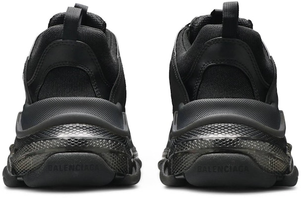 Balenciaga Triple S Sneaker 'Clear Sole - Hitam' 541624-W2FB1-1000 Details for Balenciaga Triple S Sneaker 'Clear Sole - Hitam' 541624-W2FB1-1000