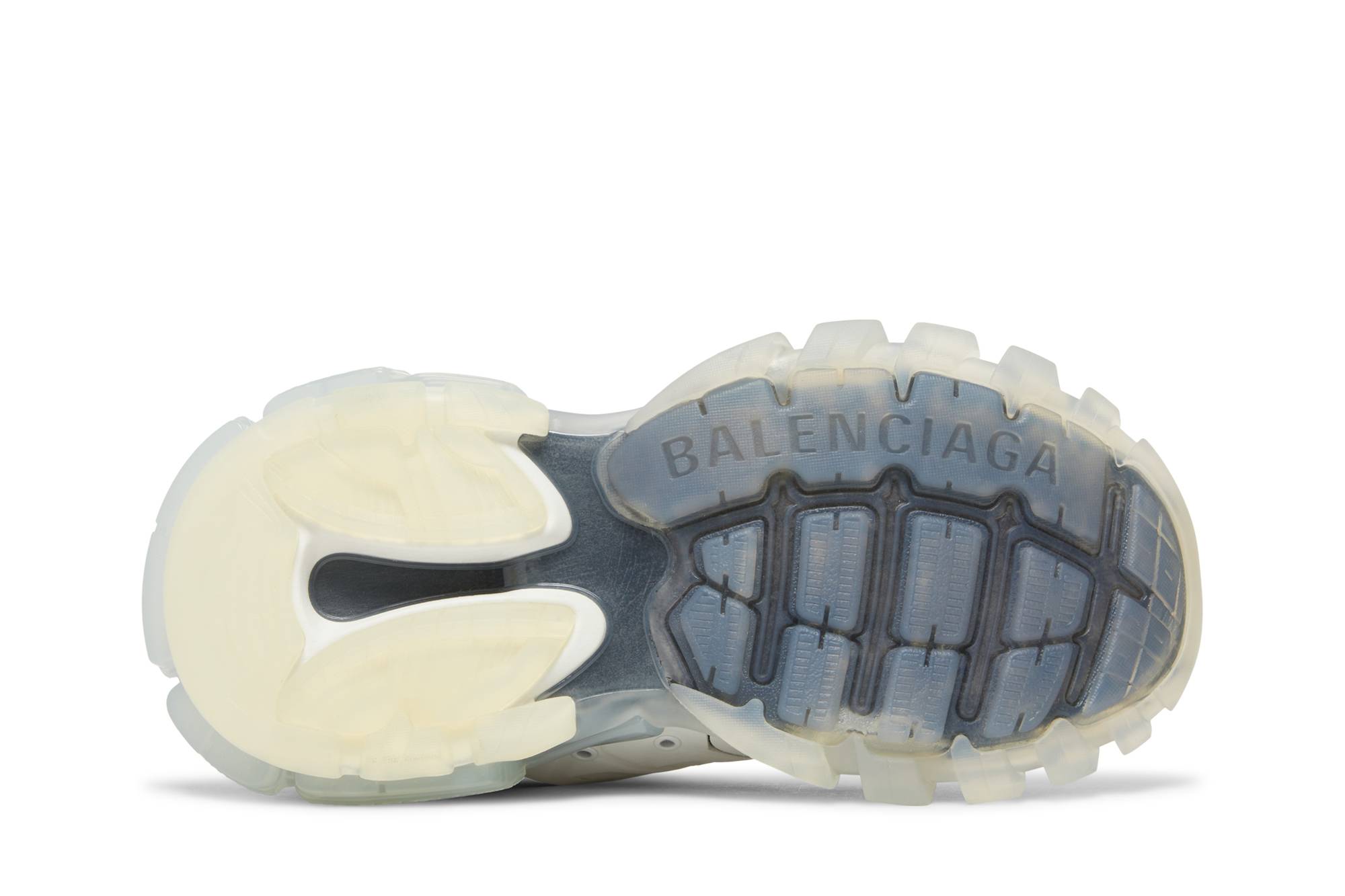 Shop (W) Balenciaga Track Sepatu 'Sol Transparan - Putih Hitam' 647741-W3BZ2-9010