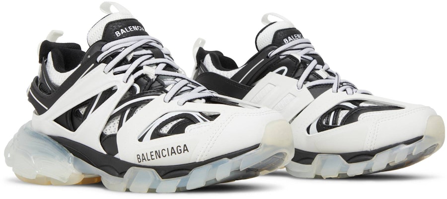 (W) Balenciaga Track Sepatu 'Sol Transparan - Putih Hitam' 647741-W3BZ2-9010 Cheap (W) Balenciaga Track Sepatu 'Sol Transparan - Putih Hitam' 647741-W3BZ2-9010
