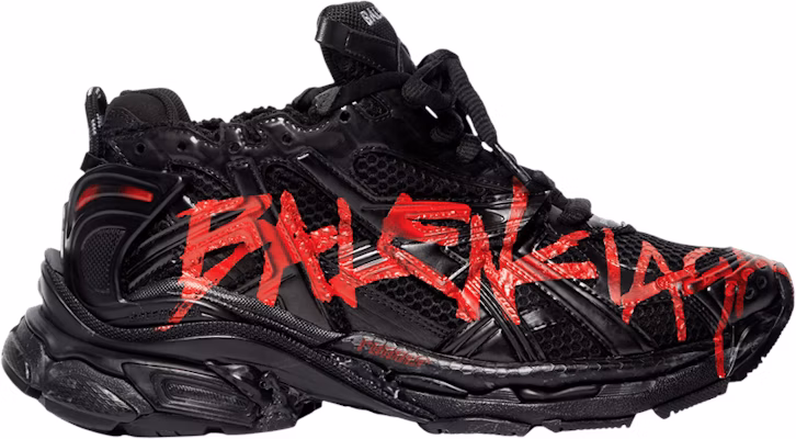 Balenciaga Runner Sneaker 'Grafiti - Hitam Merah' 677403-W3RBQ-1060 Buy Balenciaga Runner Sneaker 'Grafiti - Hitam Merah' 677403-W3RBQ-1060