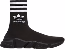 adidas x Balenciaga Speed Sneaker 'Black' 717591-WBDV1-1009 adidas x Balenciaga Speed Sneaker 'Black' 717591-WBDV1-1009