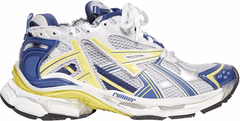 Balenciaga Runner Sneaker 'Putih Biru Kuning' 677403-W3RB5-9174 Buy Balenciaga Runner Sneaker 'Putih Biru Kuning' 677403-W3RB5-9174