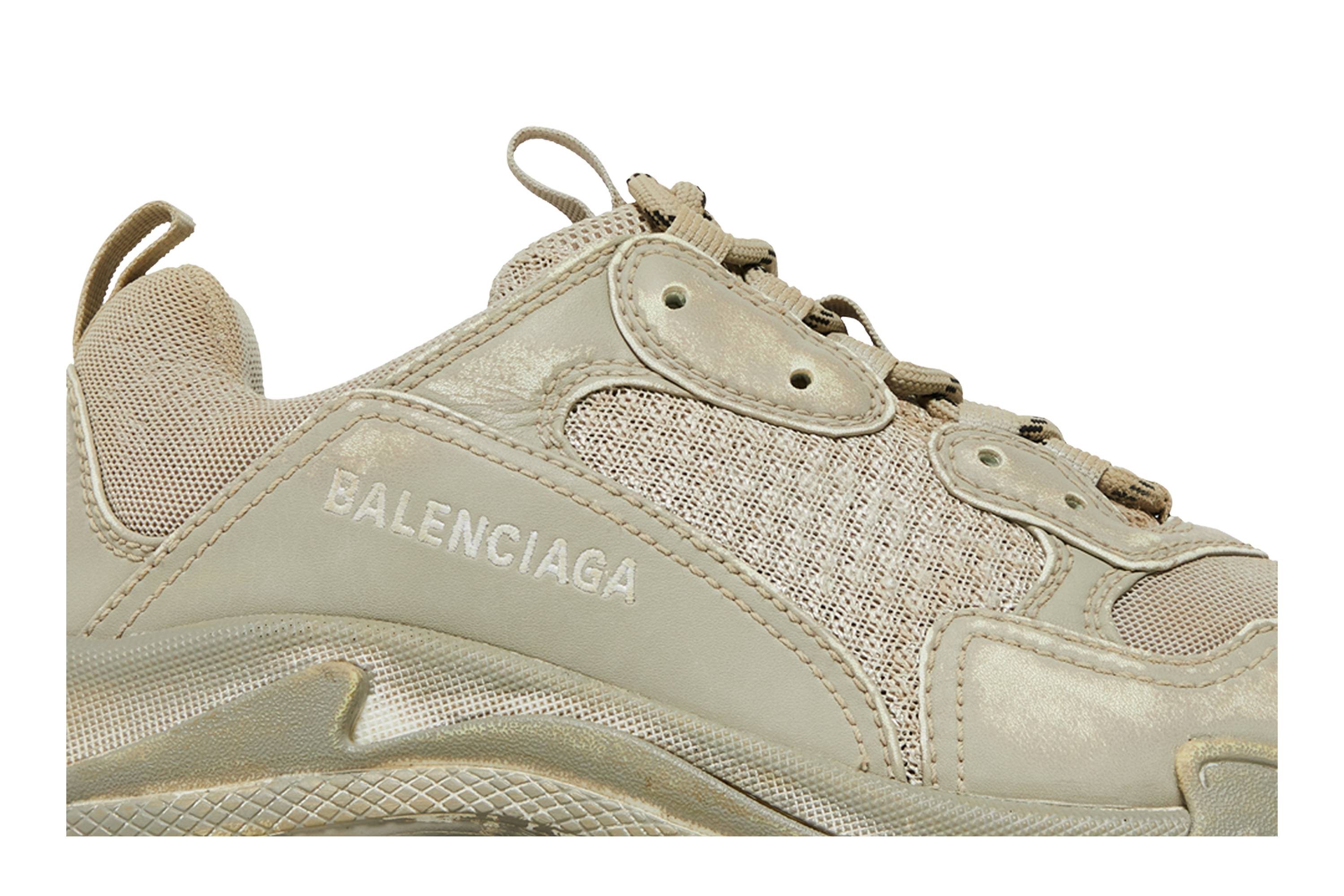 (W) Balenciaga Triple S Sneaker 'Light Beige Faded' 圖 2