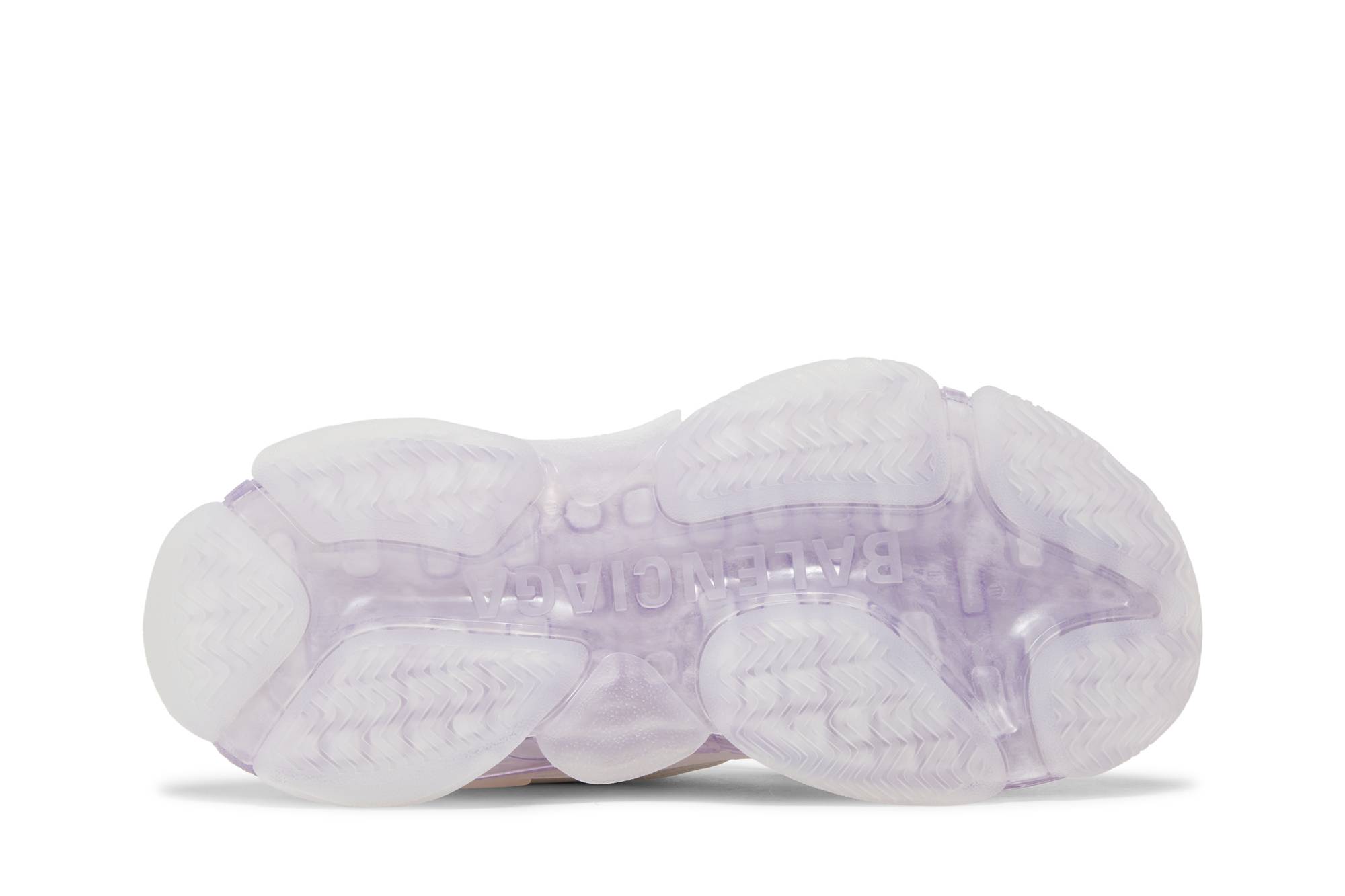 (W) Balenciaga Triple S 'Clear Sole - Light Blue Purple' 圖 4