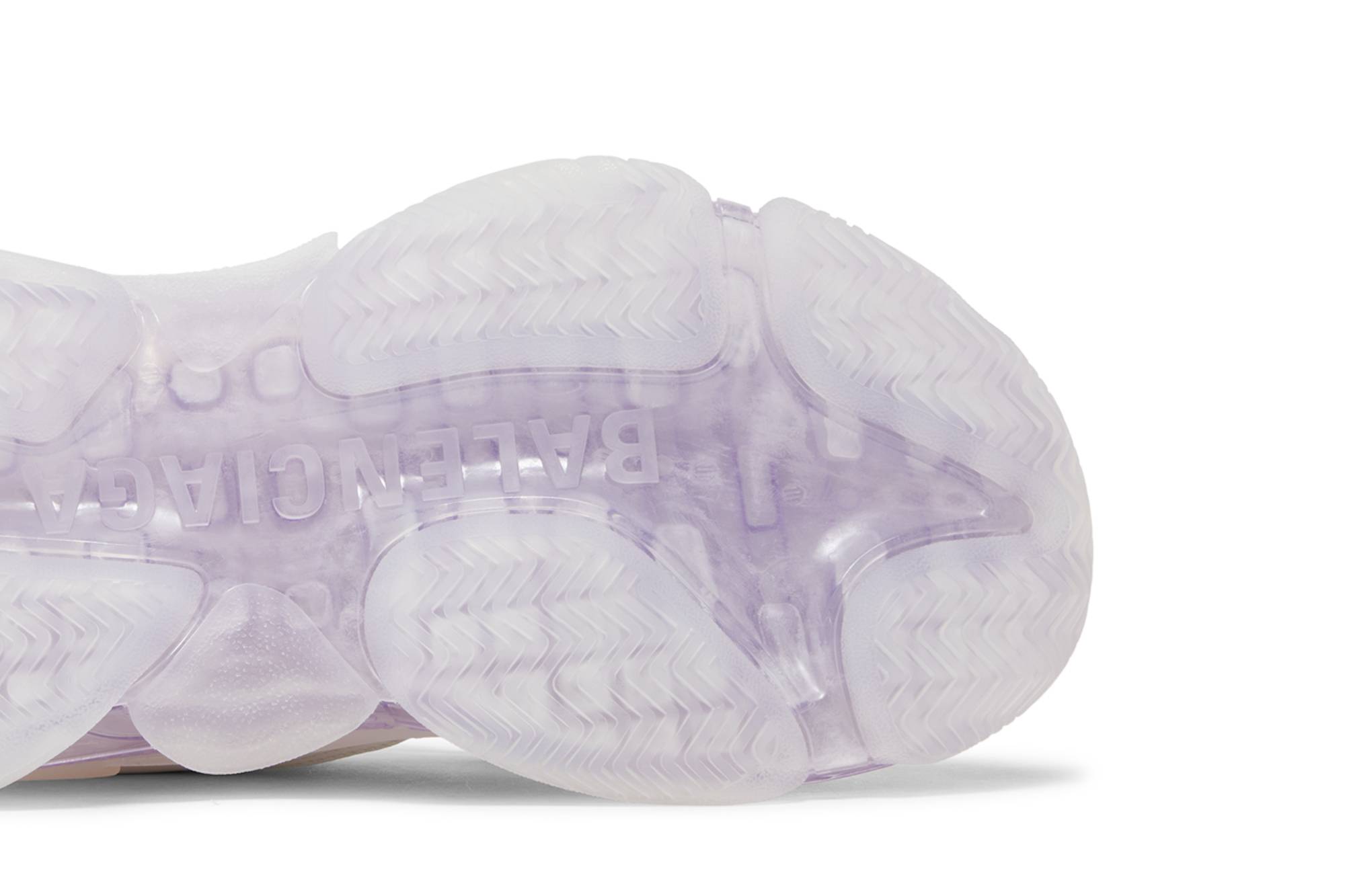 (W) Balenciaga Triple S 'Clear Sole - Light Blue Purple' 圖 5