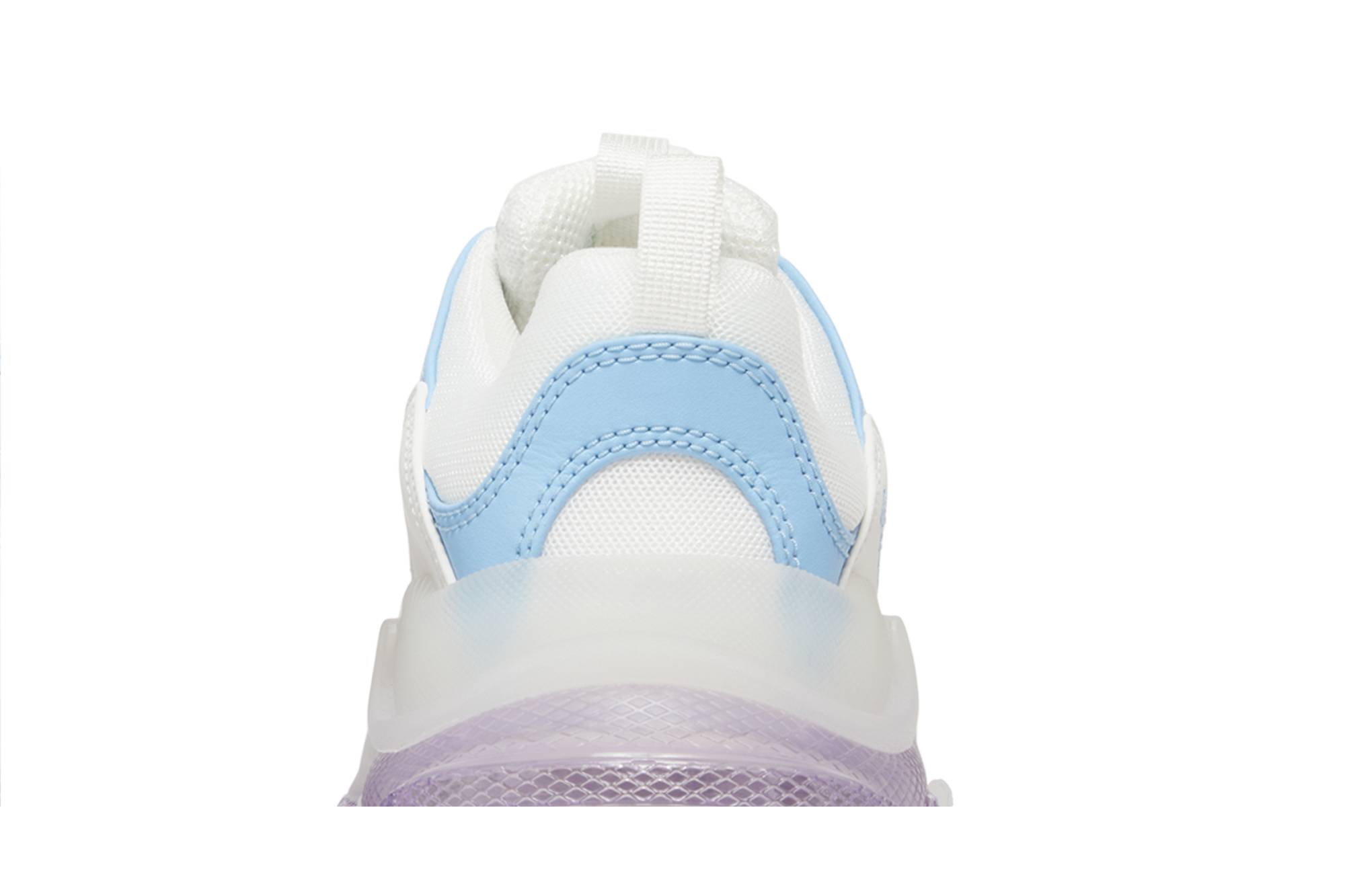 (W) Balenciaga Triple S 'Clear Sole - Light Blue Purple' 圖 7