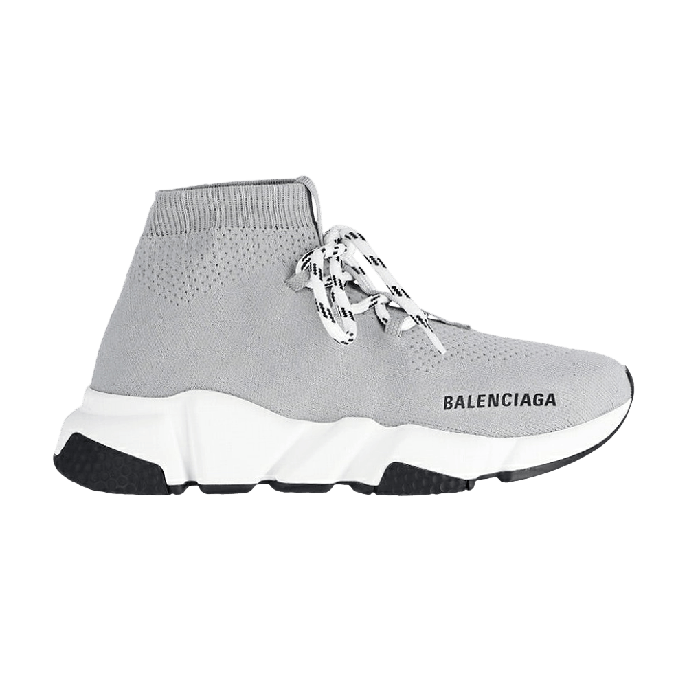 Balenciaga Speed Trainer Lace Up Grey Balenciaga Speed Trainer