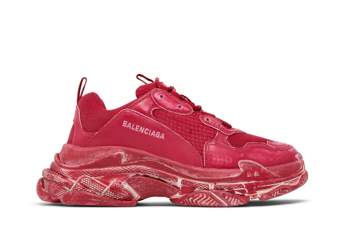 Balenciaga Triple S Sneaker 'Dark Red'