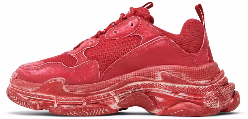 Balenciaga Triple S Sneaker 'Dark Red' 536737-W3CN3-6000 Lookbook Balenciaga Triple S Sneaker 'Dark Red' 536737-W3CN3-6000