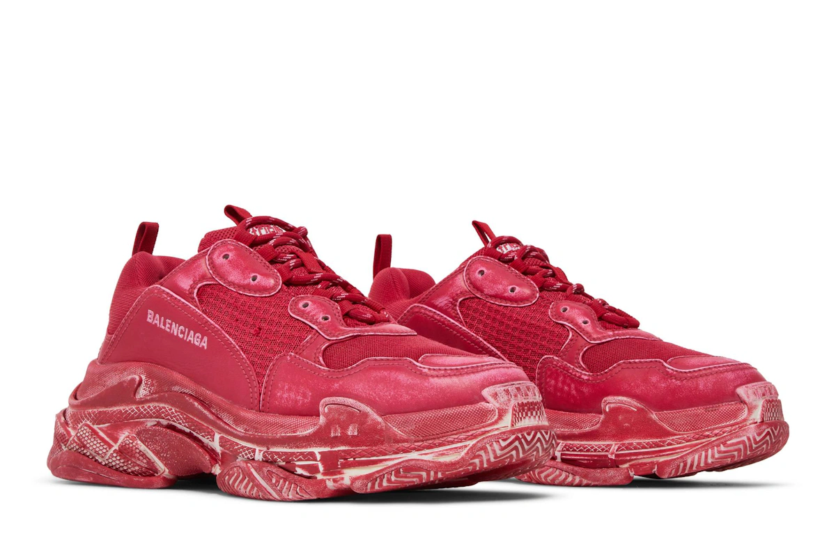 Balenciaga Triple S Sneaker 'Dark Red'