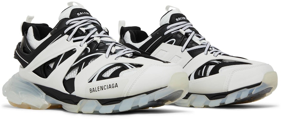 Balenciaga Track Sneaker 'Clear Sole ‑ White Black' - 647742-W3BZ2-9010 ...